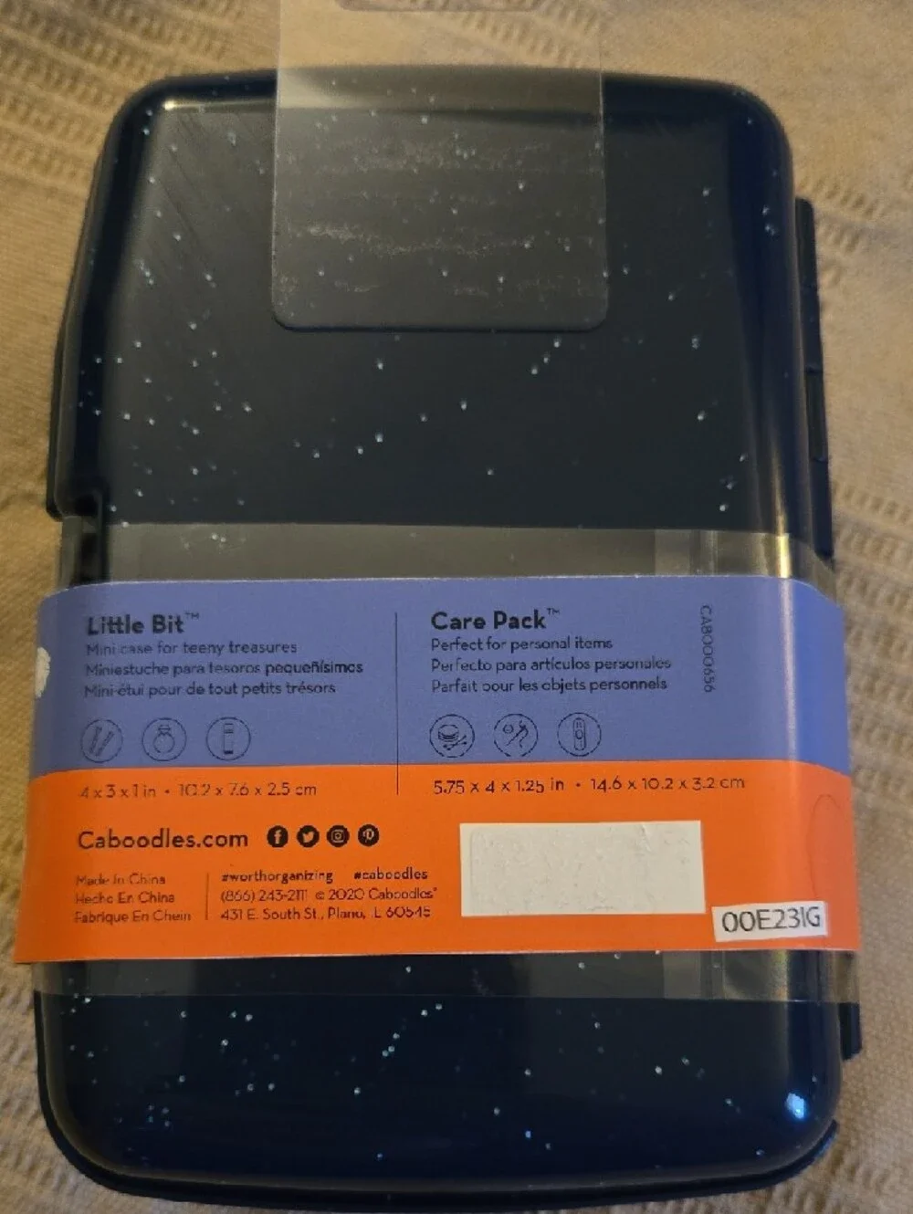 Caboodles Care Pack & Little Bit Blue 2-Piece Set